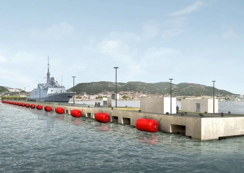 Appontement de la Base Navale de Toulon