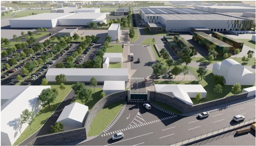 Modernisation d’un site de logistique et d’approvisionnement — vue 1