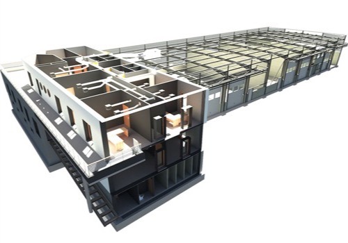I-Comme-Ingenierie-Activite-BIM Maquette numérique BIM d'un bâtiment industriel - I Comme Ingénierie